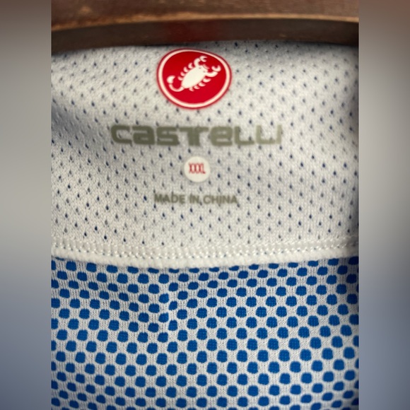 Castelli Men’s Cycling Long Sleeve Zip Up Jacket EUC Size XXXL - Picture 7 of 7